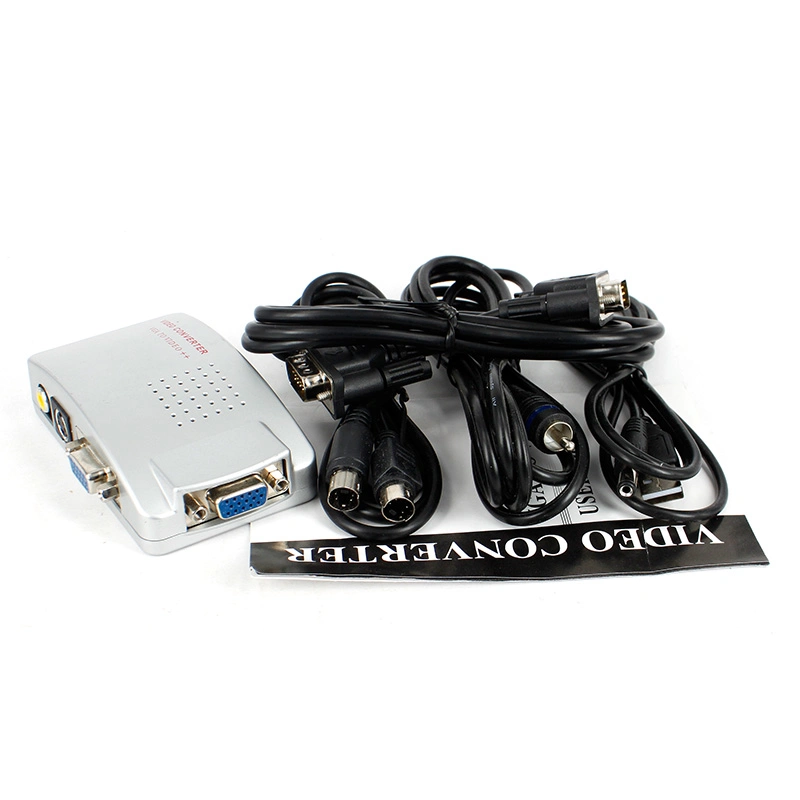 VGA to AV/PC to TV Video Converter