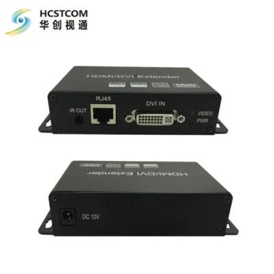 70-150m DVI/HDMI 4K ケーブル延長コンバーター (ループ付き)